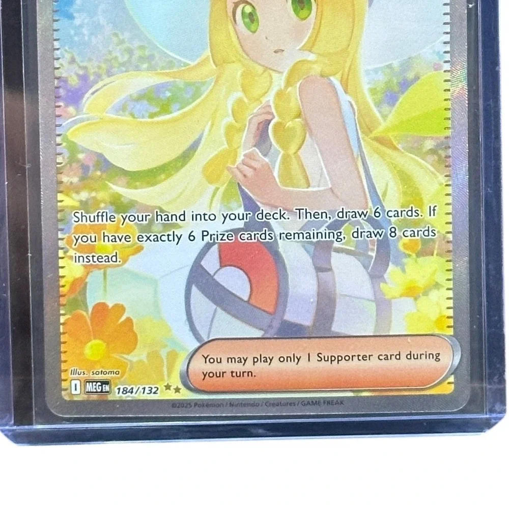 Pokemon TCG Lillie's‎ Determination Trainer Card 184/132 Scarlet & Violet